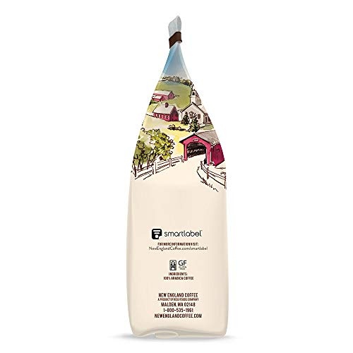 New England Coffee Donut Shop Blend Light Roast Ground Coffee, 11oz Bag (Pack of 1) thumbnail