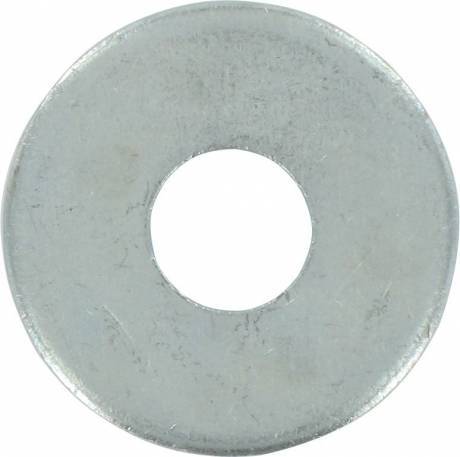 Unterlagscheiben DIN 9021 6,4x18x1,6 Mm WeiB Vz. GP