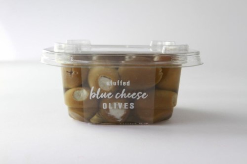 DeLallo Blue Cheese Stuffed Olives in Oil, 11 Oz