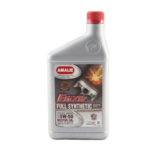 Dynomax 160-75716-56 1 Qt. Elixir Full Synthetic Motor Oil - 5W-50 Oil; Case of 12