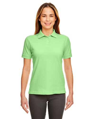 UltraClub Classic Pique Polo Plain Polo Shirt Women's 8530