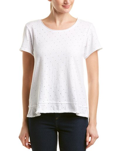Michael Stars Womens Fringe Top