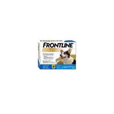 Frontline Gold for Dogs and Puppies 23-44 Lbs Blue, 6 Month Supply by Merial