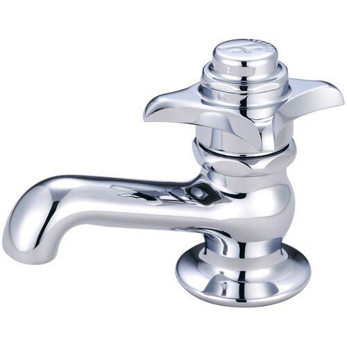 Central Brass 0255-H Self-Close Single Handle Basin Faucet  Chrome