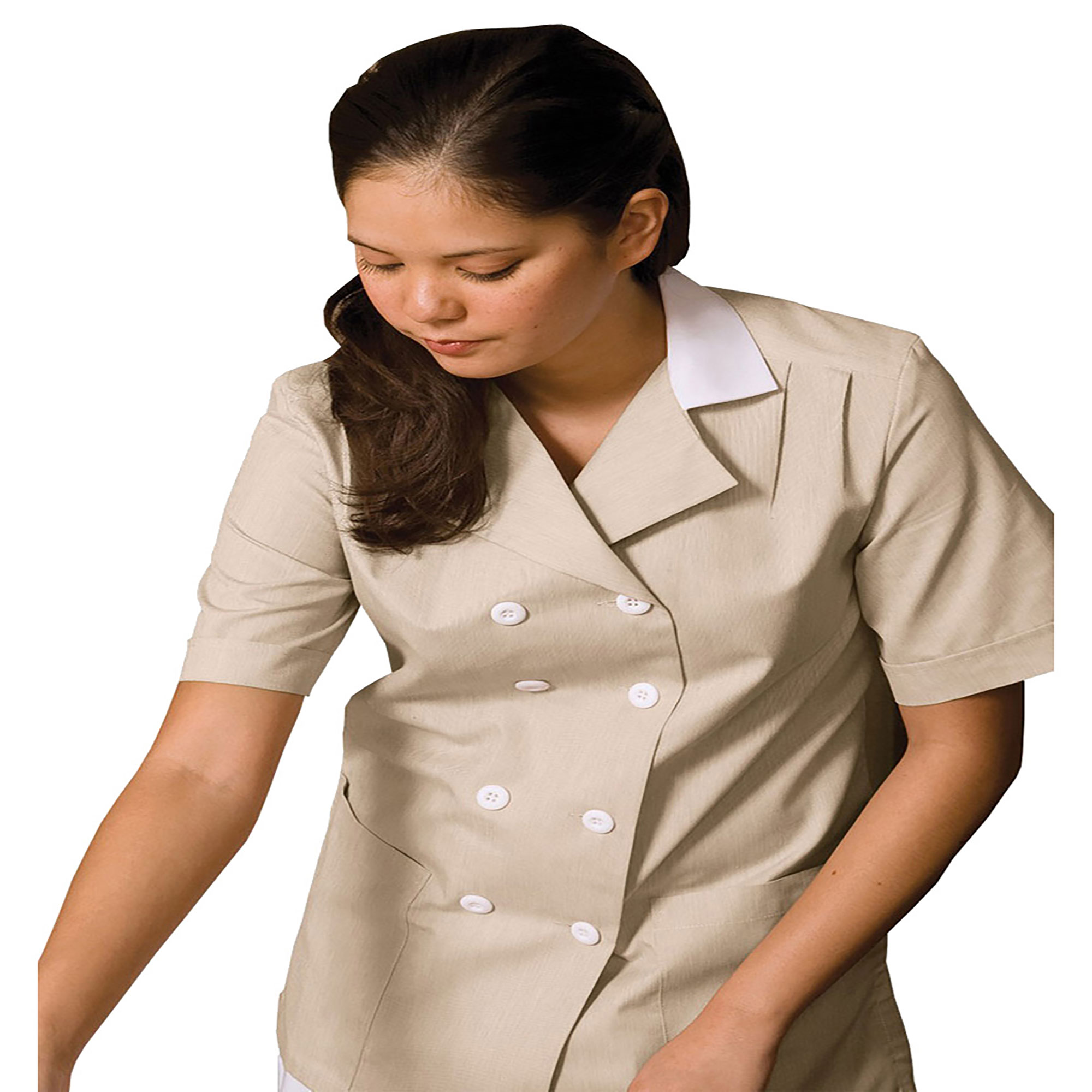 Edwards Garment Women's Double Breasted Housekeeping Tunics, Style 7287