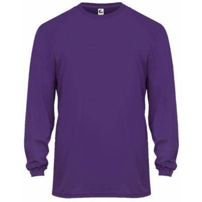C2 Sport Performance Long Sleeve T-Shirt in Purple S | 5104