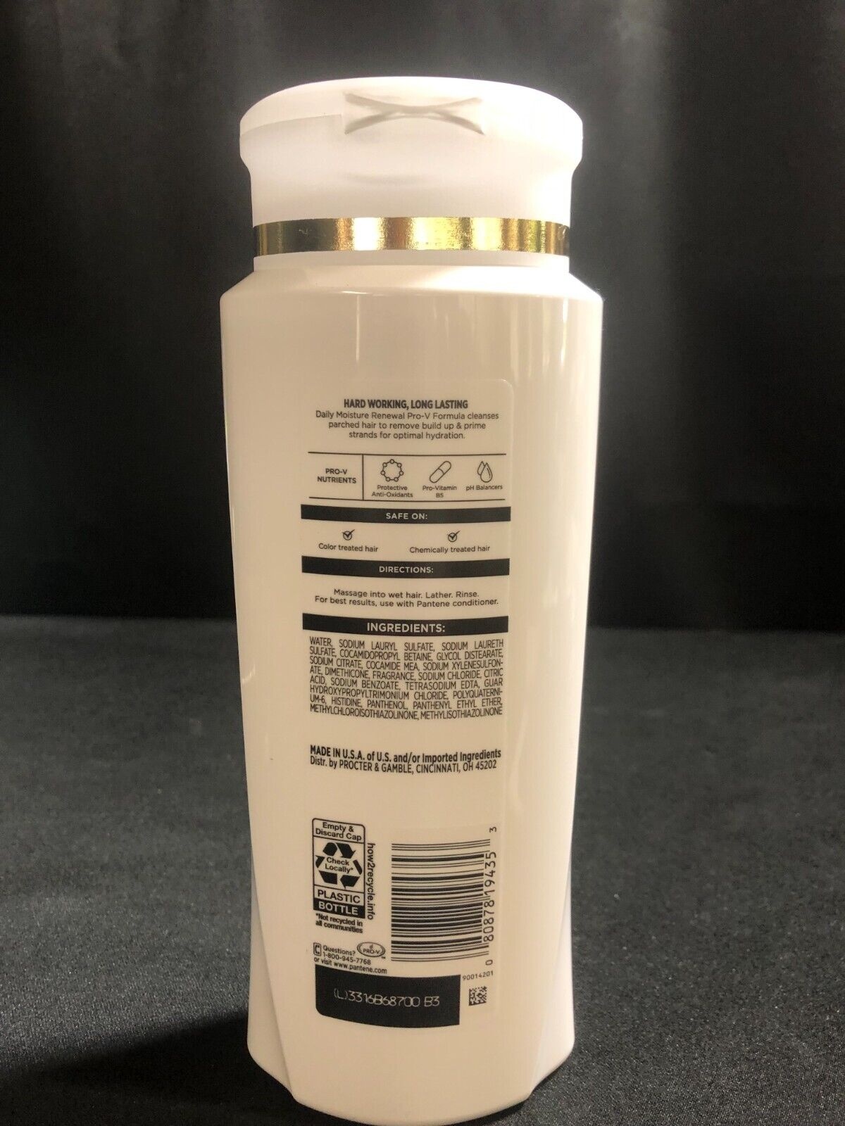 Pantene Pro-V Daily Moisture Renewal Shampoo, 17oz thumbnail