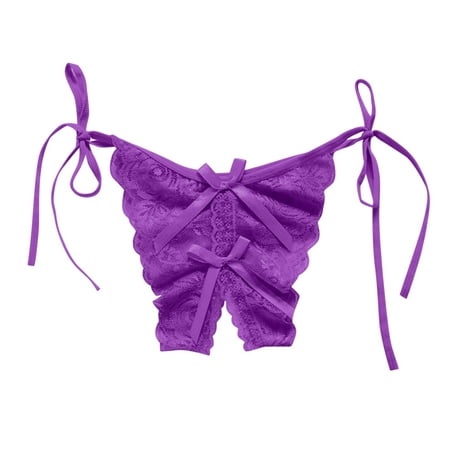 Kcodviy Women Low Waist Large Size Lace Banding Underwear Barely There Bras for Women 4742 Cat Underwear Ladies Cotton Underwear Panties Womens Blouse