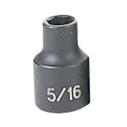 Grey Pneumatic 3/8  Drive X 5/16  Standard Socket