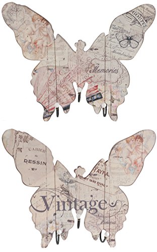 A&B Home 35317 Set of 2 Wall Decor with Hooks, 28
