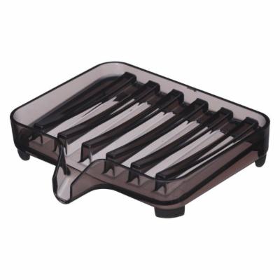 Yamazaki Home Self-Draining Soap Tray - Acrylic - Black