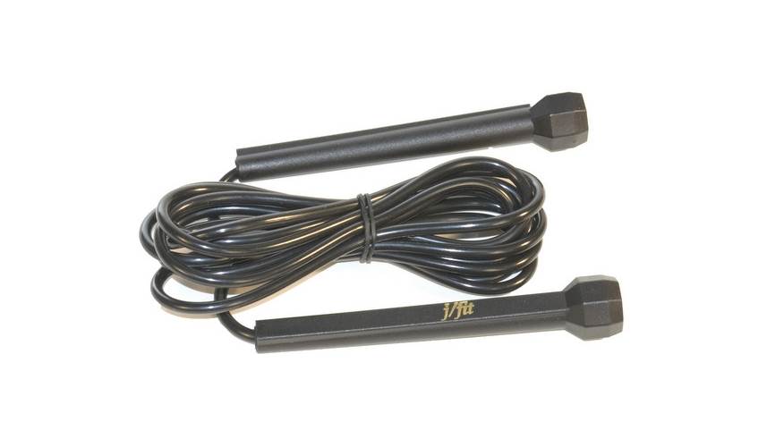 J Fit 20-2723 Speed Jump Rope - Black