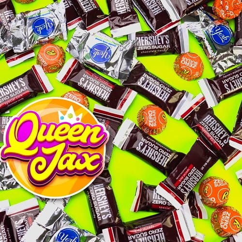 Hershey Zero Sugar Chocolate Assorted - Bulk Candy - 4 Pound Bag - Sugar Free - Reese Miniature Cups - York Peppermint Patties - Hershey Special Dark  thumbnail
