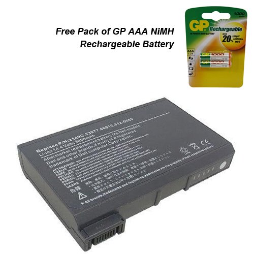 Dell 312-0049 Laptop Battery - Premium Powerwarehouse Battery 8 Cell