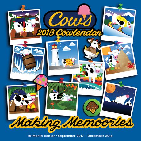 COWS Art Wall Calendar, Cows by Wyman Publishing