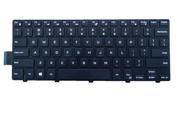 US Layout Non-backlit Laptop Keyboard for Dell Inspiron 14 3443 3451 3458 5451 Black with Frame Notebook US UI Layout