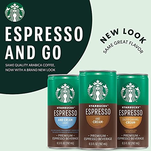 Starbucks Doubleshot, Salted Caramel, 6.5 Ounce, 12 Count (Packaging May Vary) thumbnail