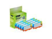 GREENCYCLE 8PK High Yield 902XL 902 T6M02AN Cyan Ink Cartridge with Chip Compatible for HP OfficeJet Pro 6974 6975 Printer