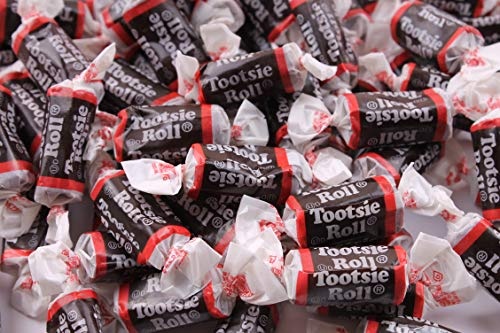 Tootsie Roll Midgees - 4lb Bulk Candy Bag - QUEEN JAX - Individually Wrapped Candy - Original Chocolate Twist Midgees thumbnail