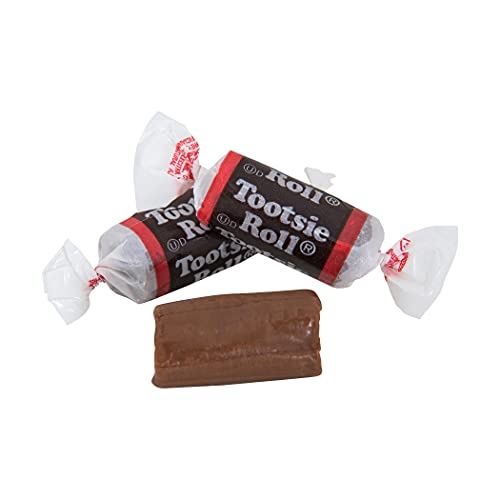 Tootsie Roll Midgees - 4lb Bulk Candy Bag - QUEEN JAX - Individually Wrapped Candy - Original Chocolate Twist Midgees thumbnail