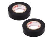 (2 Pack) Plymouth 3119 Black Vinyl Weather Resistant Electrical Tape 3/4  X 60