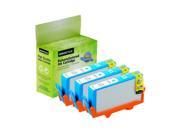 GREENCYCLE 3PK High Yield 902XL 902 T6M02AN Cyan Ink Cartridge with Chip Compatible for HP OfficeJet Pro 6974 6975 Printer