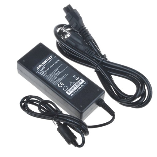 ABLEGRID AC DC Adapter for Toshiba Satellite 5105-S901 5200 5200-00E Power Supply Cord Cable PS Charger Input: 100-240 VAC 50/60Hz Worldwide Voltage U