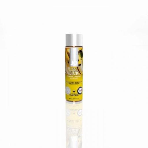 Jo H2o Flavored Water Based Lubricant Banana Lick 5.25 Ounce Package of 4 - All