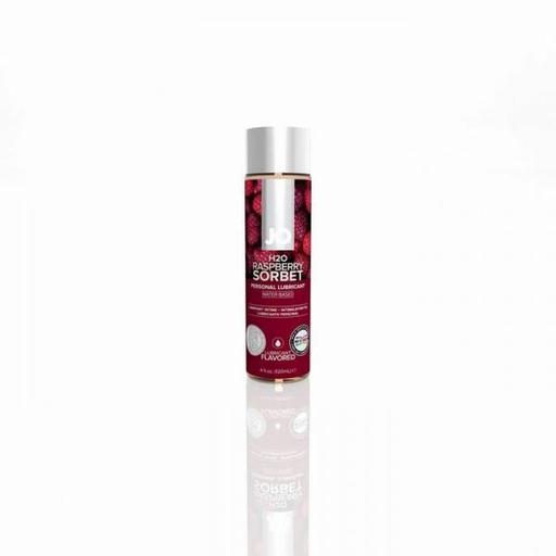 Jo H2o Flavored Water Based Lubricant Raspberry Sorbet 5.25 Ounce Package of 2 - All