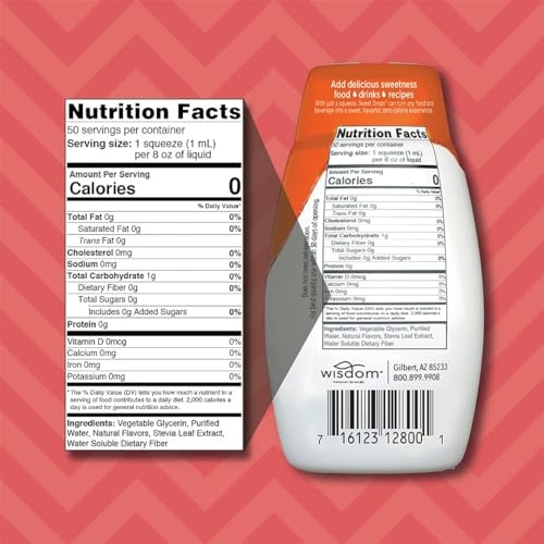 SweetLeaf Sweet Drops Pumpkin Spice Liquid Stevia Sweetener - Stevia Liquid Drops, Zero Calories, Zero Sugar, Gluten-Free - 1.7 Fl Oz, Pack of 3 thumbnail
