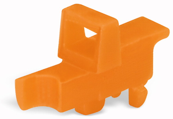 WAGO 2003-7300 Snap-in Lockout for 2003 Series Orange