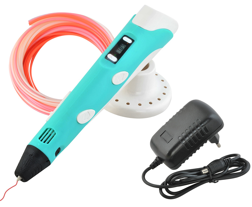 3D Stift Mit Stifthalter Und Filament Set 3 Stück ABS + PLA Filament 5797