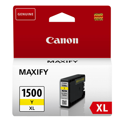 Canon PGI-1500XLY Yellow Original High Capacity Ink Cartridge