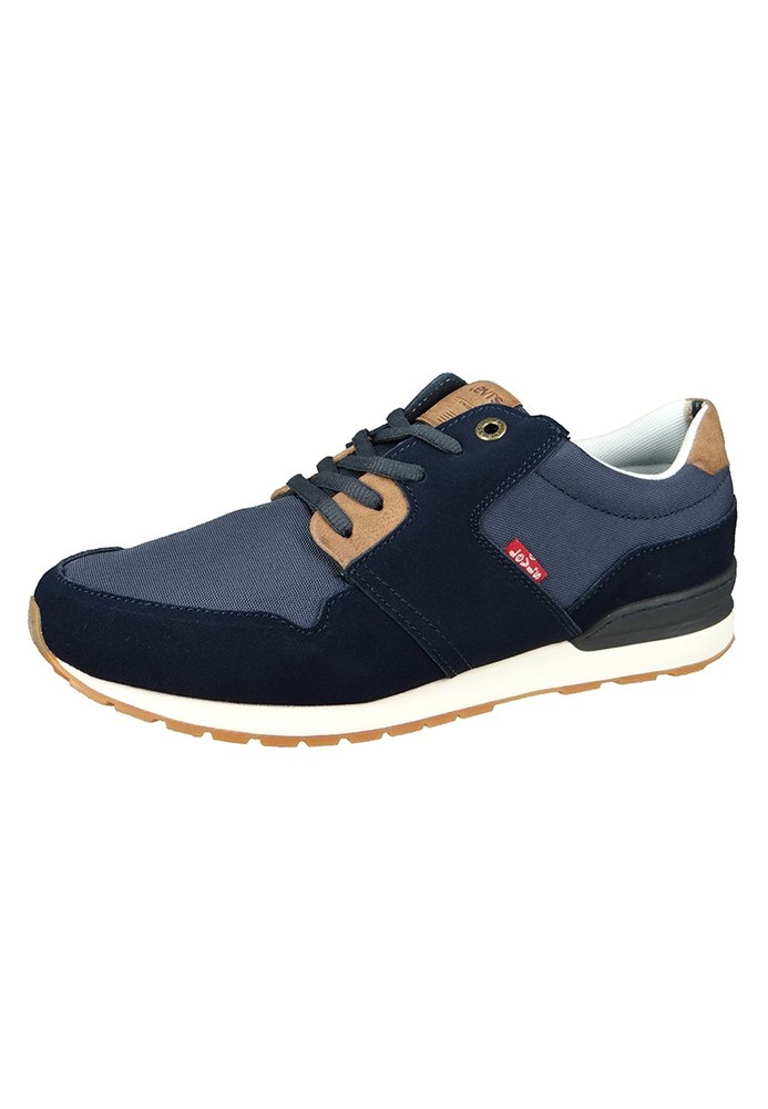 Levis Schuhe Sneaker NY Runner II Navy Blue Blau 225838-1744-17