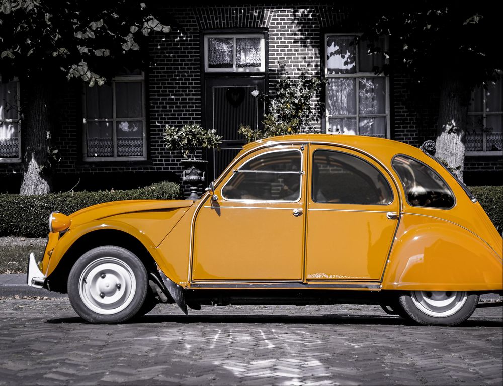 Hansepuzzle 14807 Fortbewegung - Oldtimer, 1000 Teile