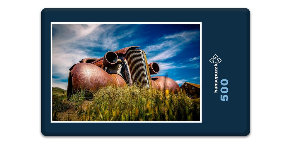Hansepuzzle 14838 Fortbewegung - Oldtimer, 500 Teile