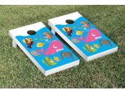 Fish Tank Themed Cornhole Bean Bag Toss Game