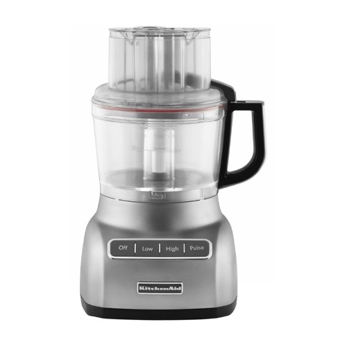 KitchenAid 9-Cup Food Processor with Exact Slice System in Contour in Silver - KFP0922CU