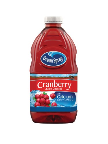 Ocean Spray Juice Drink, Cranberry Juice Cocktail with Calcium, 64 Fl Oz