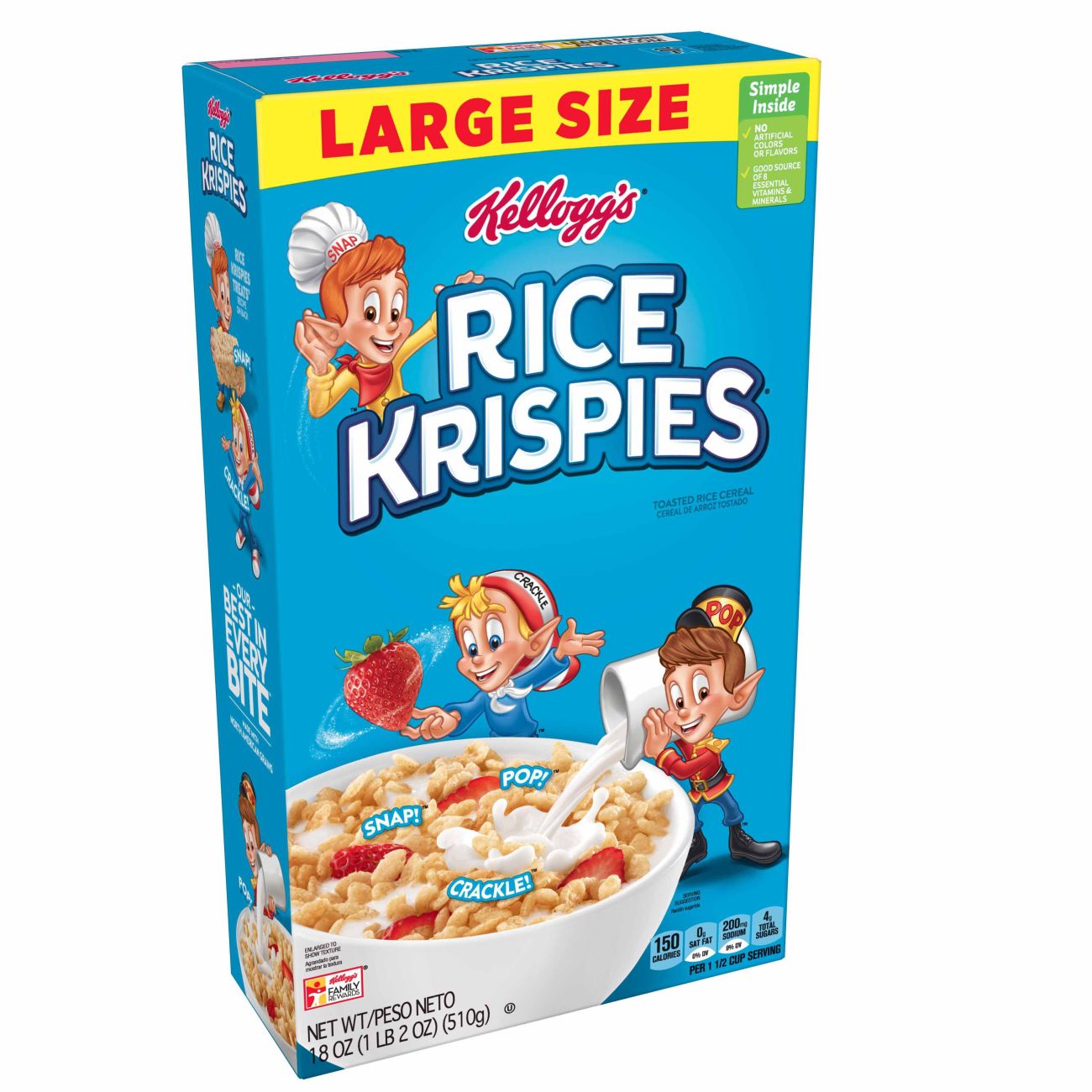 Is it Dairy Free? Kellogg's Rice Krispies, Breakfast Cereal ...