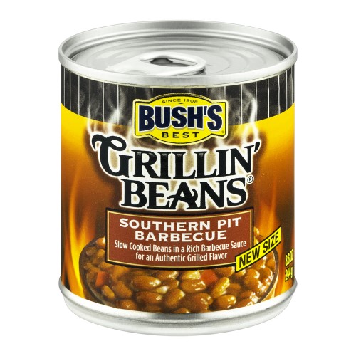 Bush's Best Grilling Beans, Southern Pit Barbecue, 8.6 Oz