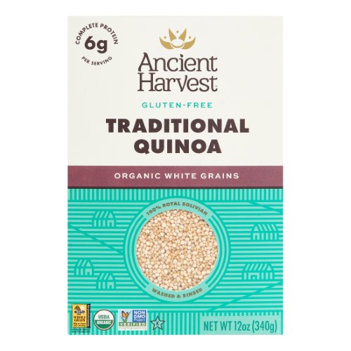 Ancient Harvest Quiona Organic Traditional White Grains - 12 Oz