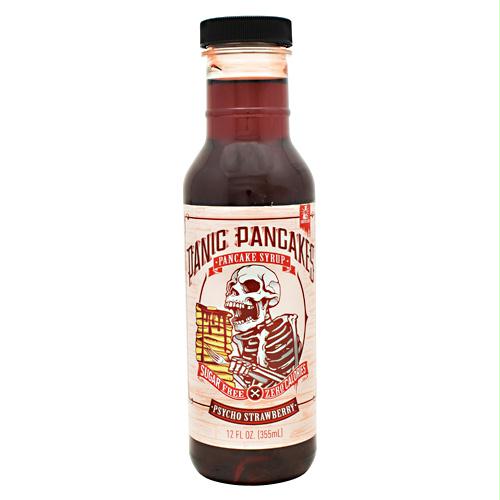 Sinister Labs Panic Pancakes Pancake Syrup Psycho Strawberry - Gluten Free