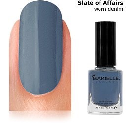 Barielle Slate of Affairs Nail Polish - Worn Denim, .45 Ounce