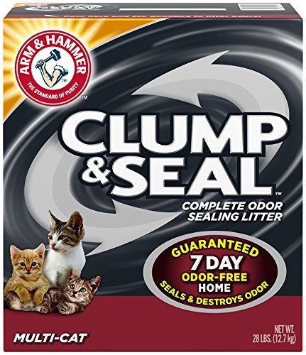 ARM & HAMMER Clump & Seal Multi-Cat Cat Litter, 28 Lb.
