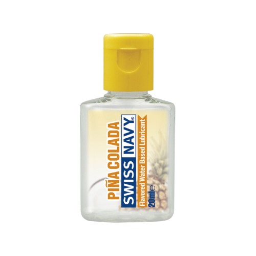 Swiss Navy Pina Colada Flavored Lubricant, Water Based, 20 Ml