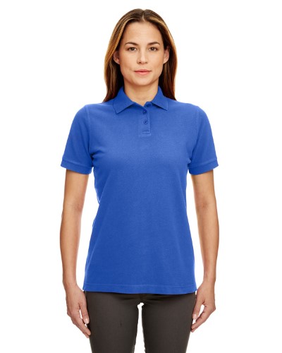 UltraClub Classic Pique Polo Plain Polo Shirt Women's 8530
