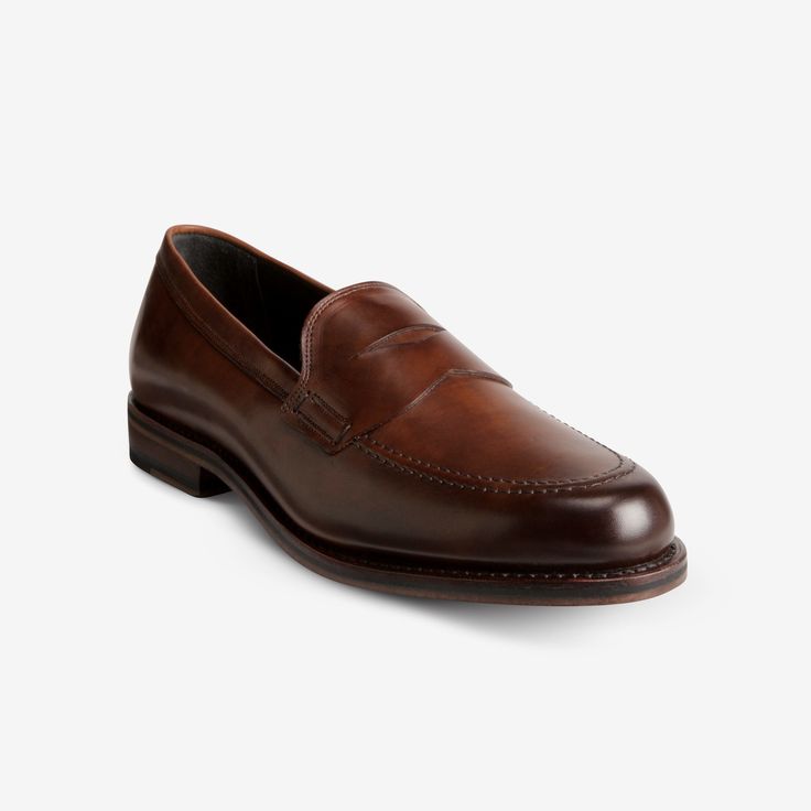 Men's Allen Edmonds Wooster Street Penny Loafer, Size 8.5 D - Brown