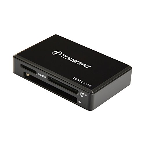 Transcend Multi-Card Reader USB 3.1 MMC, Compact Flash, SD, MicroSD
