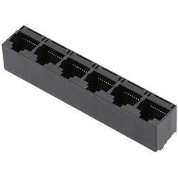 Encitech 3251-0008-16 RJ45 Plug Connector 8P8C Vertical Black 1pc